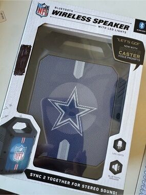 NFL Dallas Cowboys Bluetooth Wireless Speaker